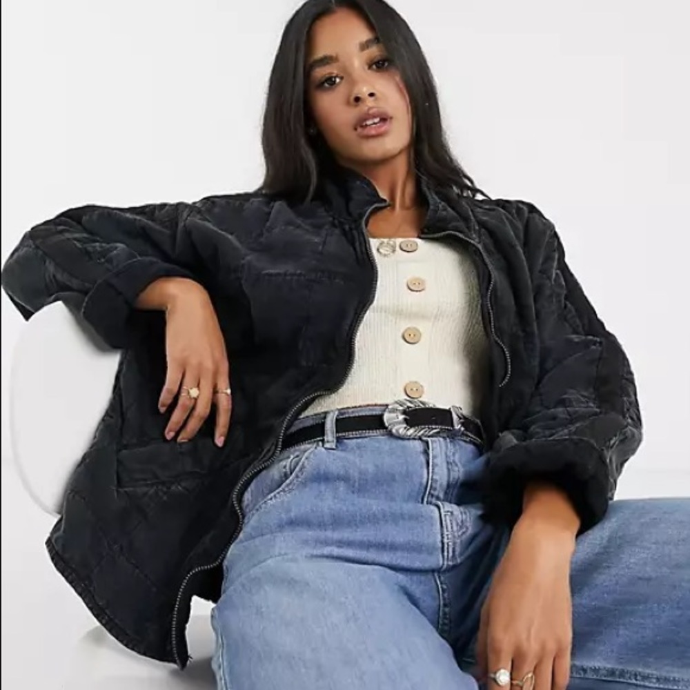 Free People Dolman Denim Jacket